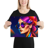 Poster - Woman BTC Colourful [NV132]