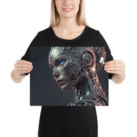 Poster - Woman Cyborg Robot [NV139]