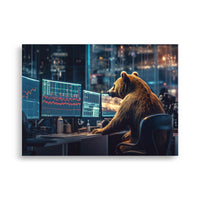 Poster - Bear Trader Office Desk [NV032]