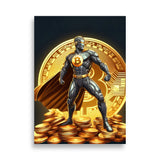 Poster - Superhero Bitcoin Man BTC [NV016]