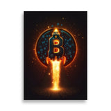 Poster - Rocket Bitcoin Moon BTC [NV014]