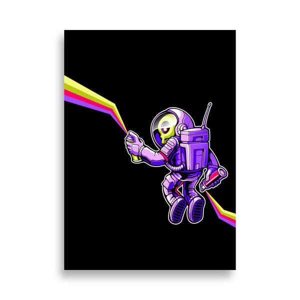 Poster - Astronaut Spray Paint [NV013]