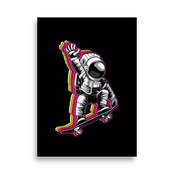Poster - Astronaut Skate Jump [NV010]