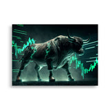 Poster - Bull Market Green Chart [NV036]