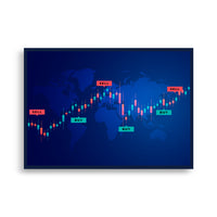 Poster - Stock Trading Chart [NV044]