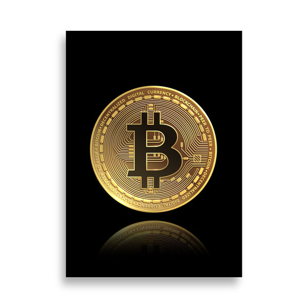 Poster - Bitcoin Coin BTC [NV066]