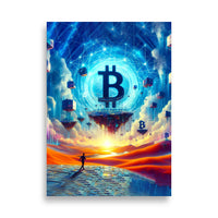 Poster - Bitcoin Surreal Dream [NV078]