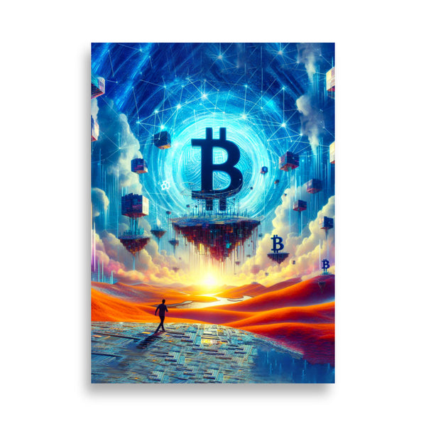 Poster - Bitcoin Surreal Dream [NV078]