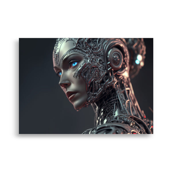 Poster - Woman Cyborg Robot [NV139]