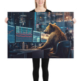 Poster - Bear Trader Office Desk [NV032]