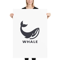 Poster - Crypto Whale Logo [NV094]