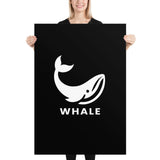 Poster - Crypto Whale Logo [NV095]