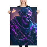 Poster - Skeleton Bot Purple [NV118]