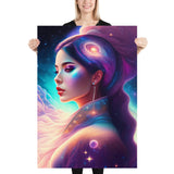 Poster - Woman Solar System [NV130]