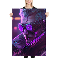 Poster - Man Purple Character [NV138]